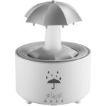 Humidificateur en forme de parapluie, diffuseur d'aromath�rapie � �clairage led avec sons de pluie pour ...