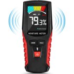 Humidimtre 2 en 1 sans contact, aliment par batterie, dtecteur d'humidit pour bois, avec cran lcd ...