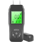 Humidim�tre pour bois - inspection pr�cise de l'humidit� du bois - testeur num�rique de fuite d'eau pour ...