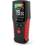 Humidim�tre pour bois - testeur d'humidit� pour bois de chauffage, mur, sol, mat�riaux de construction ...