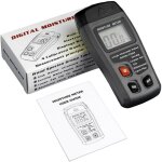 Humidim�tre num�rique pour bois de chauffage, petit d�tecteur d'humidit� portatif pour bois de chauffage, ...