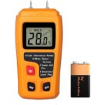 Humidim�tre num�rique pour bois, d�tecteur de fuite d'eau pour bois de chauffage, humidit�, �cran lcd ...