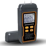Humidimètre numérique pour bois, testeur d'humidité portable, détecteur d'humidité à aiguille pour bois ... Humidimètre numérique pour bois, testeur d'humidité portable, détecteur d'humidité à aiguille pour bois ...