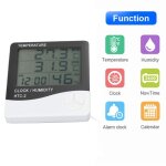 Humidim�tre, thermom�tre, instrument de mesure de lue dur�e facile � installer, multifonction pour mesure ...