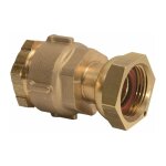 Huot - raccord pe droit � �crou prisonnier � serrage - f 3 / 4' - diam�tre 20 mm - rexuo