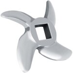 Hurrise hachoir � couteaux, accessoire de hachoir � viande de 0, 4 pouce d'�paisseur, broyeur / � viande ...