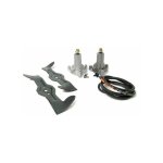 Kit lame tracteur tondeuse husqvarna bestgreen, mc culloch 92cm