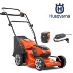 Husqvarna - pack tondeuse  batterie pousse lc137i - coupe 37cm