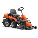 Husqvarna r 214t tracteur  conducteur port 586cc 16hp moteur bicylindre sans plateau de coupe