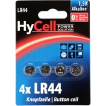 Lot de piles alcalines lr44 (4 pi�ces) - hycell