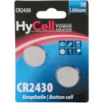 Piles bouton cr2430 3v 275 mah (lot de 2) - hycell