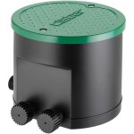 Hydro - 4, regard pr - mont ip68 avec programmateur et lectrovannes pour systme d'arrosage - claber ...