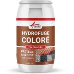 Hydrofuge color, impermabilisant, toiture, tuiles, terre cuite, bton, ciment, fibrociment, ardoise, ...