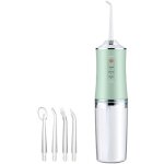 Hydropulseur buccal portable avec chargement usb, rservoir d'eau de 220 ml, nettoyeur de dents smart ...