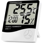 Hygrom�tre digital thermom�tre - hygrom�tre d?int�rieur mesureur d?int�rieur avec m�moire pour valeurs ...