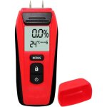 Hygrom�tre de pr�cision avec �cran led et 2 broches ? testeur d?humidit� pour bois, murs et mat�riaux ...