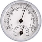 Hygrom�tre thermom�tre, capteur d'humidit� moniteur d�tecteur mesures, thermom�tre analogique utilis� ...