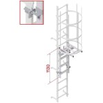 Hymer - dispositif de condamnation d'acc�s pour �chelle � crinoline