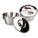 Ibili 651620 moule � pudding avec couvercle 20 cms