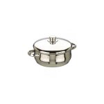Casserole en acier inoxydable avec couvercle 24 cm oslo 662024 ibili