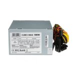 Ibox cube ii bloc d'alimentation 500 w 20 + 4 broches atx atx argent