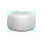 Angle extérieur - pour goulotte de climatisation - 65 x 50 mm - blanc iboco 06811 Angle extérieur - pour goulotte de climatisation - 65 x 50 mm - blanc iboco 06811