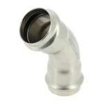 Ibp - coude 45� inox 316 � sertir femelle �42