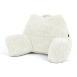 Icon - coussin de lecture en sherpa, coussin soutien, crme