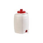 Ics - poubelle alimentaire demetra en polye'thyle'ne non toxique lt. 15 poigne'e en fer avec couvercle ...