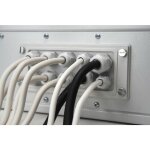 Ide - passe c�ble modulaire et cadre fl21 pour coffret argenta - dimensions / nombre entr�e - insert ...