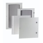 Ide - porte opaque pour atlantic ip65 - 6 / 7 rang�es - 120 / 168 modules