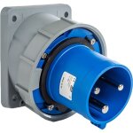 Ide - prise male encastrable 63a monophas� 220v - 2p + t - �tanche ip67