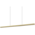 Ideal lux dorica suspension de bar en laiton, 1 led 4000 lm 3000 k, � intensit� variable
