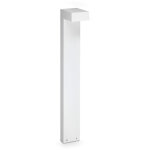 Ideal lux sirio borne ext�rieure blanche de 80 cm, 1 led 1100 lm 3000 k ip65