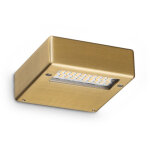 Ideal lux tab applique murale led int�gr�e en laiton 2450 lm 3000 k