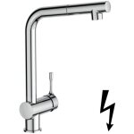 Ideal standard ceralook - robinetterie d?�vier avec embout extractible, chrome bc177aa