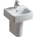 Ideal standard ? lave - main cube 400x360x160 mm avec trou pour mitigeur ? fixation vis � double filetage ...
