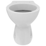 Ideal standard ? wc � poser blanc ? cuvette en c�ramique sanitaire ? �vacuation horizontale ? bride de ...