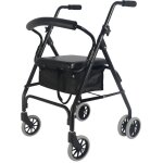 Identit - rollator 6 roues freins  pression