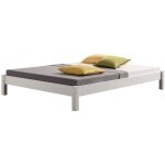 Idimex - lit futon taifun, en pin massif, 140 x 200 cm, lasuré blanc Idimex - lit futon taifun, en pin massif, 140 x 200 cm, lasuré blanc