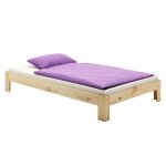 Idimex - lit futon thomas, en pin massif, 90 x 200 cm, vernis naturel