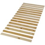 Idimex - sommier en pin massif, 15 lattes sans cadre, compatible couchage 90 x 190 et 90 x 200 cm