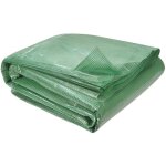 Bâche de rechange 130 gr / m² pour serre 12m² verte 4 saisons zebra Bâche de rechange 130 gr / m² pour serre 12m² verte 4 saisons zebra