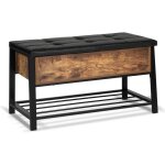 Idmarket - banc coffre d'entre nino design industriel