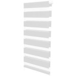 Store enrouleur zbr jour nuit 60 x 230 cm blanc