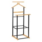 Valet de chambre tom effet bois et métal Valet de chambre tom effet bois et métal