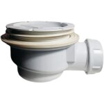 Idralite - bonde pour receveur de douche 90 mm bac  douche mod. petra