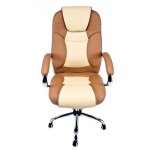 Idralite - fauteuil de bureau chaise ergonomique pivotant pour ordinateur similcuir