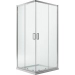 Idralite - parois cabine de douche angulaire opaque h 185 mod. ready 80x80 cm carr