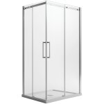 Idralite - parois cabine de douche angulaire verre transparent avec easy - clean h 200 mod. prime corner ...